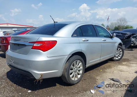 2012 Chrysler 200 Touring из США, поврежденный, VIN 1C3CCBBB1CN127687
